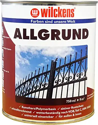 Kunstharzlack Allgrund Weiß 750ml