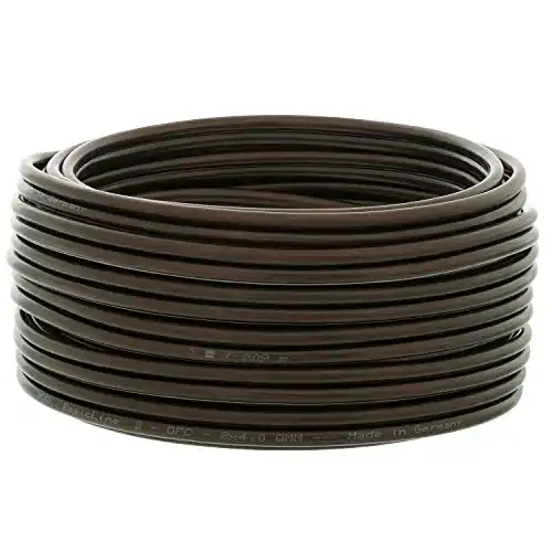 Lautsprecherkabel 4 mm² DCSk 10m, 2x4mm² schwarz