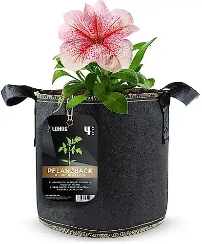 Pflanzsack DIYer aus Vliesstoff – 1 Gallone, ca. 4 Liter – 1er Pack