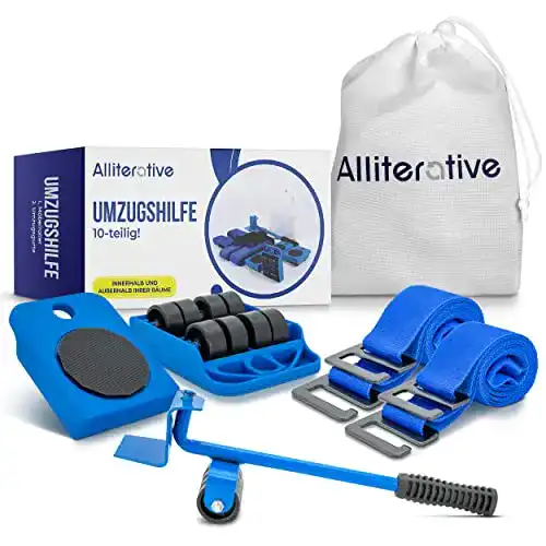 Möbelheber ALLITERATIVE ® Transportrollen und Tragegurt