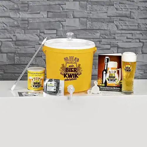 Bierbrauset Bier Kwik Das Bier Brau Set für Zuhause Heimbrauen