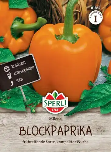 Paprika-Samen Sperli Premium Paprika Samen Milena