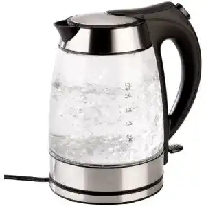 Glas-Wasserkocher Rosenstein & Söhne, temperaturabhängige LED
