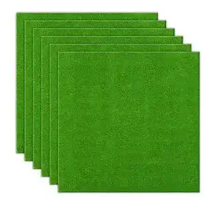 Grasmatte Mitening 6 Stück Modellbau – 25 x 25 cm Miniatur Gartenbau