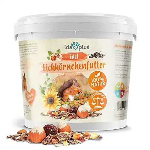 Eichhörnchen-Futter Ida Plus Edel Eichhörnchenfutter 1 kg