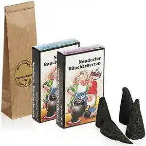 Huss-Räucherkerzen com-four ® 60x Räucherkerzen, blumig