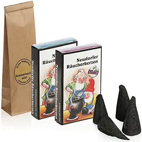 Huss-Räucherkerzen com-four ® 60x Räucherkerzen, blumig