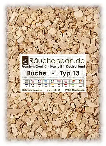 Buchenspäne Räucherspan.de Räucherspäne Typ 13 grob 6-12mm