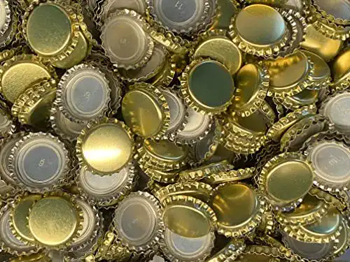 Kronkorken AE-GLAS 25, 50, 100 oder 125 St. Gold 26mm