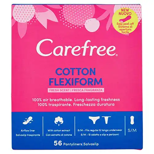 Slipeinlagen Carefree Slipeinlage flexiform fresh, 58 Stück
