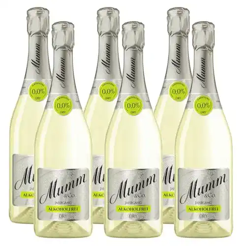 Alkoholfreier Sekt Mumm Dry Alkoholfreier Jahrgangssekt (6 x 0,75l)