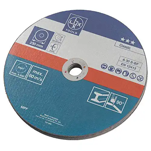 Trennscheibe 230 Metall LUX-TOOLS Trennscheiben-Set, 5-teilig
