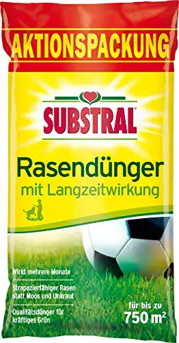 Rasendünger mit Unkrautvernichter Substral Rasendünger, 15 kg
