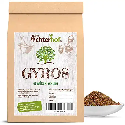 Gyrosgewürz vom Achterhof Gyros Gewürz 250 g griechisch