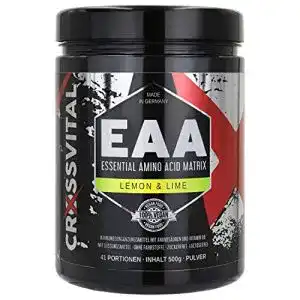 EAA-Pulver CROSSVITAL EAA Pulver, LEMON & LIME, 500g