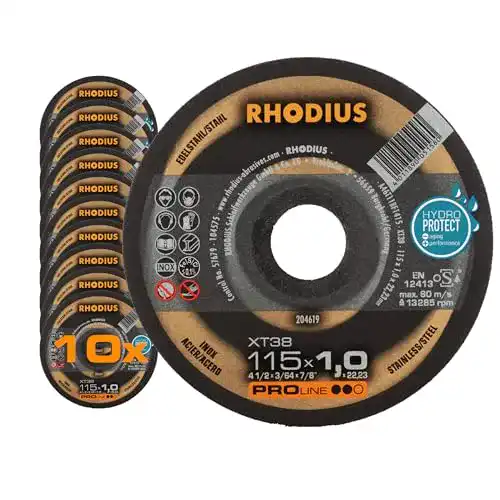 Rhodius-Trennscheiben Rhodius extra dünne INOX, XT38