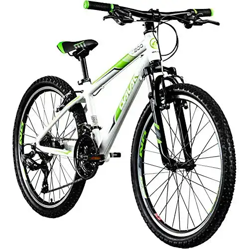 Jungenfahrrad (24 Zoll) Galano Mountainbike ab 130 cm 21 Gänge