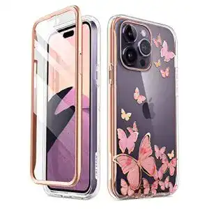 iPhone-14-Pro-360-Grad-Hülle SUPCASE i-Blason Glitzer Hülle