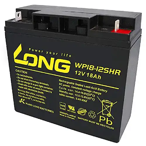Rasentraktor-Batterie WSB Akku 18Ah 12V AGM Blei Batterie