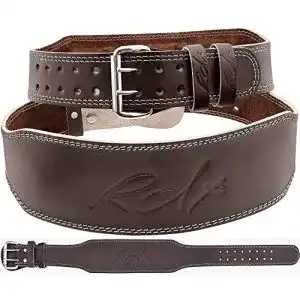 Gewichthebergürtel RDX 4” Leder | Fitness-Gürtel (MEHRWEG)