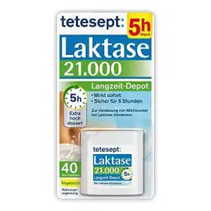 Laktase-Tabletten tetesept Laktase 21.000, 1 Dose à 40 Stück