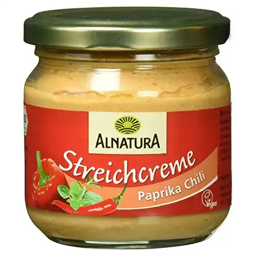Alnatura-Brotaufstrich Alnatura Paprika-Chili, 6 x 180 g