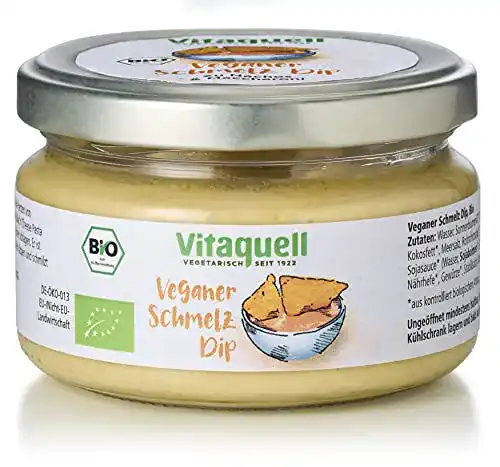 Käsedip Vitaquell Veganer Schmelz Dip Bio, 200 ml