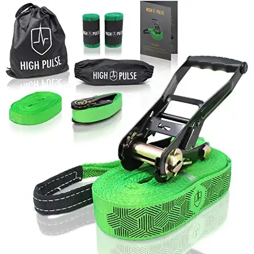 Slackline High Pulse ® Set | 15 m – Komplettes -Set