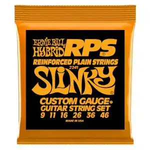 Ernie-Ball-Saiten Ernie Ball Hybrid Slinky RPS Nickel Wound