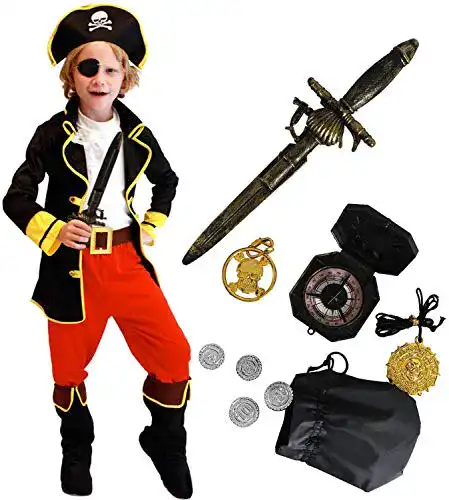 Die beste Piratenkostüm Kinder Tacobear mit Piraten Zubehöre Piraten 2026 Test Bestseller Piratenkostüm Kinder Tacobear mit Piraten Zubehöre Piraten