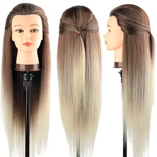 Übungskopf Friseur DanseeMeibr Trainingsköpfe 100%