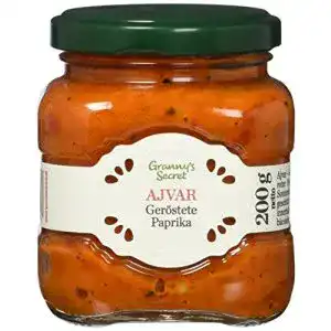 Ajvar Granny´s Secret Geröstete Paprika – 2er Pack (2 x 200 g)