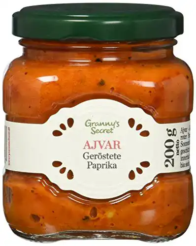 Ajvar Granny´s Secret Geröstete Paprika – 2er Pack (2 x 200 g)