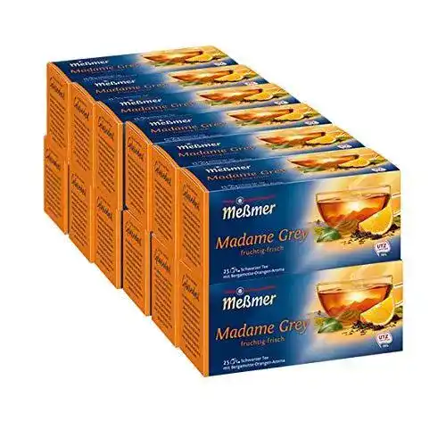 Meßmer-Tee Meßmer Messmer Madame Grey, Schwarzer Tee