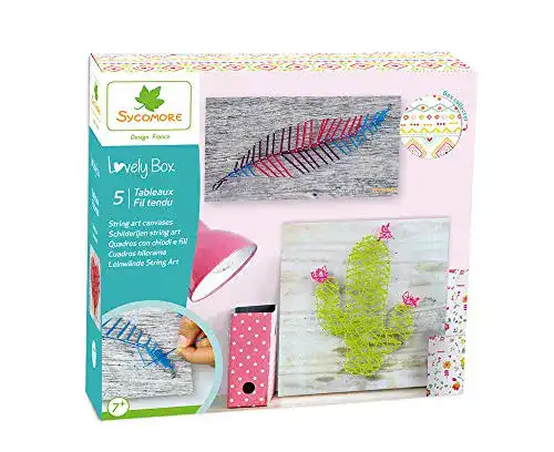 Fadenbild Sycomore CRE5050 Kreatives Kinder-Hobbyset-5