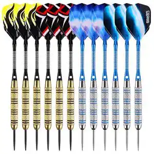 Steeldarts one80 professional perfection Dartpfeile,12 Stück Steel