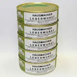 Dosenwurst Landmetzgerei Sandritter Hausmacher Leberwurst