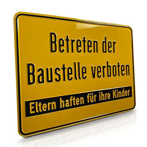 Die beste Baustellenschild Betriebsausstattung24 ® Hinweisschild 2026 Test Bestseller Baustellenschild Betriebsausstattung24 ® Hinweisschild