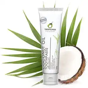 Zahnpasta für Weiße Zähne TROPICANA Virgin Coconut Oil