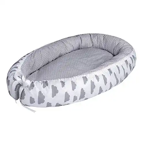 Babynest LULANDO, multifunktionales Kuschelnest, antiallergisch