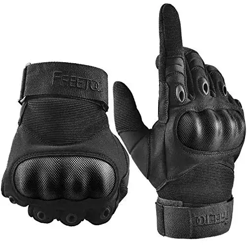 Motorradhandschuhe FREETOO Herren Sport Handschuhe Vollfinger