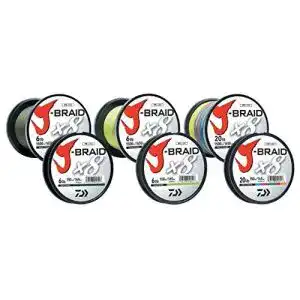 Daiwa geflochtene Schnur Daiwa J-Braid 8 Braid 0.22mm, 17.0kg