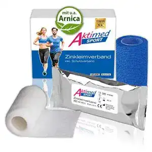 Zinkleimverband Aktimed SPORT Zinkverband, kühlend, feucht