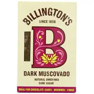 Muscovadozucker Billington’s, Dark Muscovado, 10 x 500g