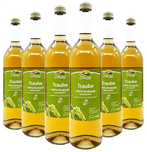 Traubensaft Bleichhof (weiß) – 100% Direktsaft, naturrein und vegan