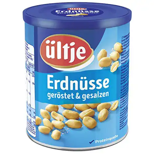 Gesalzene Erdnüsse ültje Erdnüsse, geröstet & gesalzen, 500g