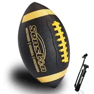 Football Senston American Size 9 Unisex-Youth Strapazierfähiges Komposit-Leder Sanfte Berührung Ball