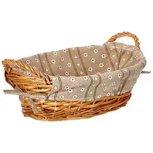 Brotkorb Kesper 17905 15, aus Weide, Maße 32 x 23 x 13 cm