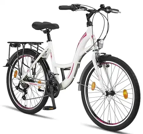 Mädchenfahrrad 24 Zoll Licorne Bike Stella Premium City Bike