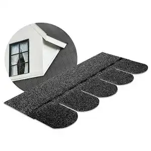 Dachschindeln Demmelhuber Biberschwanz 3 m² Glasvlieseinlage
